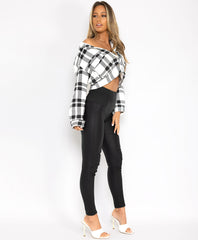 White-Black-Cropped-Check-Shacket-3