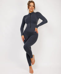 Grey-Elastic-Ribbed-Long-Sleeve-Butt-Lift-Jumpsuit7