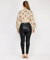 Cherry-Cropped-Knitted-Jumper-Beige-4