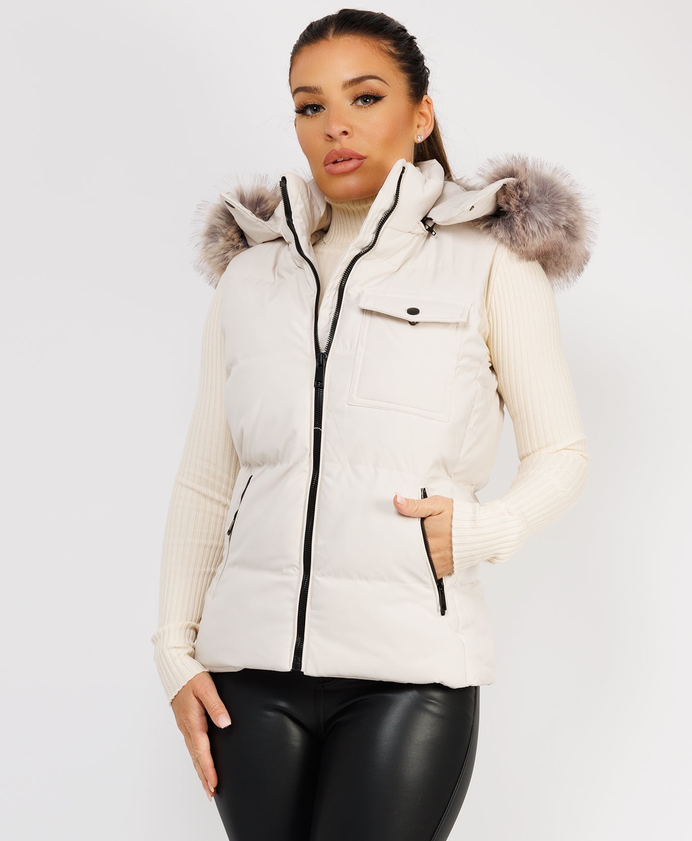 Stone-Premium-Faux-Fur-Tiered-Jacket-Coat-2