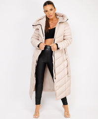 Beige-Premium-Faux-Fur-Tiered-Jacket-Coat-1