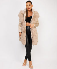 Beige-Premium-Faux-Fur-Tiered-Jacket-Coat-2