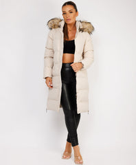 Beige-Premium-Faux-Fur-Tiered-Jacket-Coat-3