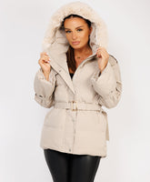 Beige-Premium-Faux-Fur-Tiered-Jacket-Coat-1