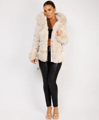Beige-Premium-Faux-Fur-Tiered-Jacket-Coat-2