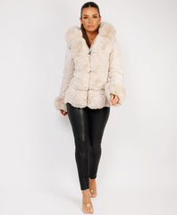 Beige-Premium-Faux-Fur-Tiered-Jacket-Coat-4