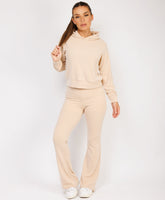 Ribbed-Hoody-Skinny-Flare-Set-Beige-3