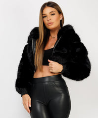 Black-Premium-Faux-Fur-Tiered-Jacket-Coat-2