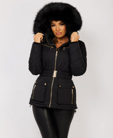 Black-Premium-Faux-Fur-Tiered-Jacket-Coat-1