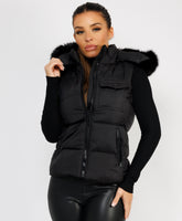 Black-Premium-Faux-Fur-Tiered-Jacket-Coat-2
