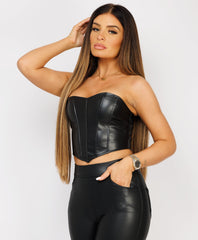 Faux-Leather-Corset-Crop-Top-Black-2