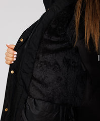 Longline-Chevron-Padded-Gilet-Bodywarmer-Black-4