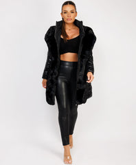 Black-Premium-Faux-Fur-Tiered-Jacket-Coat-3