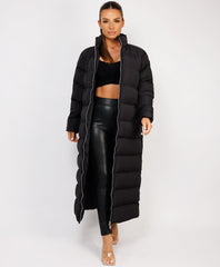 Black-Premium-Maxi-Tiered-Jacket-Coat-1