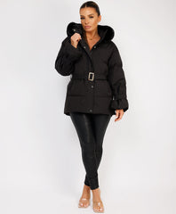 Black-Premium-Faux-Fur-Tiered-Jacket-Coat-3