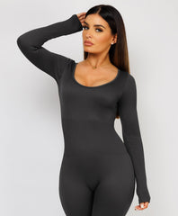 Black-Elastic-Ribbed-Long-Sleeve-Butt-Lift-Jumpsuit9