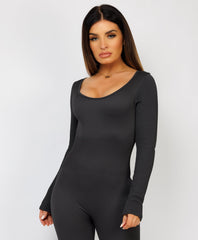 Black-Elastic-Ribbed-Long-Sleeve-Butt-Lift-Jumpsuit7