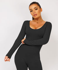 Black-Elastic-Ribbed-Long-Sleeve-Butt-Lift-Jumpsuit7