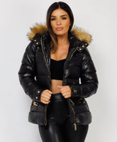 Black-Premium-Faux-Fur-Tiered-Jacket-Coat-1