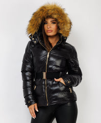 Black-Premium-Faux-Fur-Tiered-Jacket-Coat-3