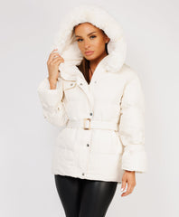 White-Premium-Faux-Fur-Tiered-Jacket-Coat-1