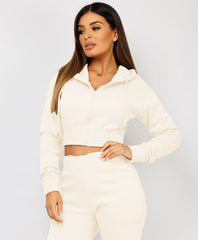 Zipped-Hooded-Loungewear-Set-Cream-2