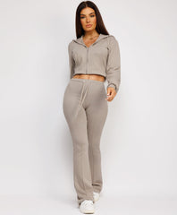 Cropped-Bootcut-Sweatshirt-And-Joggers-Tracksuit-Dove Grey-2