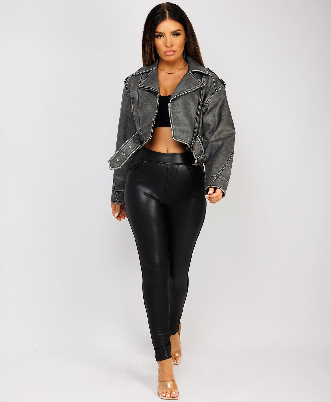 Faux Leather Bodysuit – Unparalleled Boutique