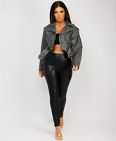 Faux-Leather-Oversized-Biker-Jacket-Grey-3