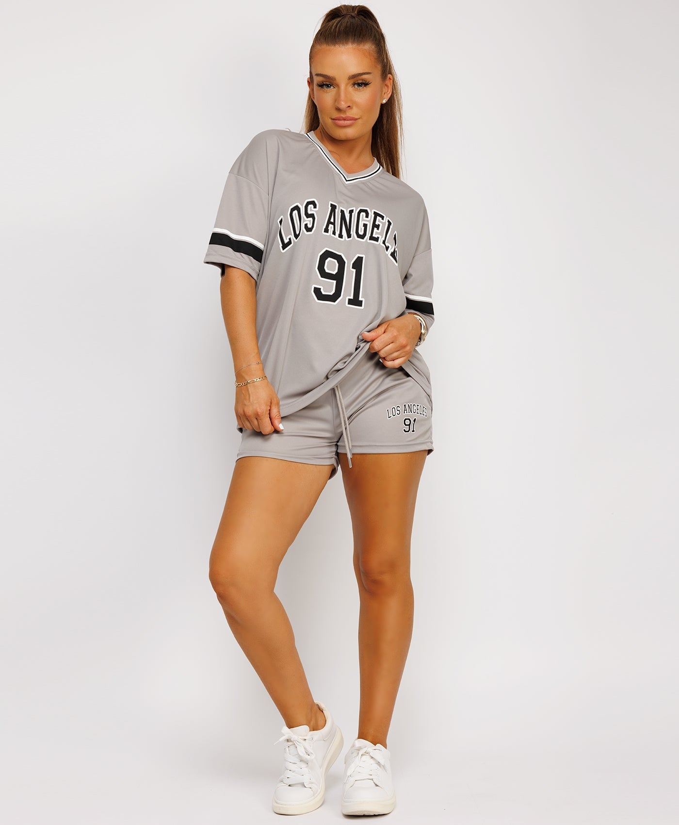 Grey-Sports-Jersey-Tee-Shorts-1