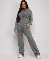 Acid-Wash-Ribbed-High-Hem-Hoodie-Lined-Straight-Joggers-Charcoal-Grey-1