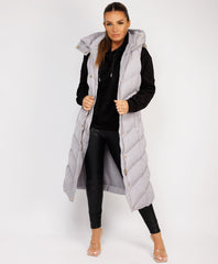 Longline-Chevron-Padded-Gilet-Bodywarmer-Grey-2