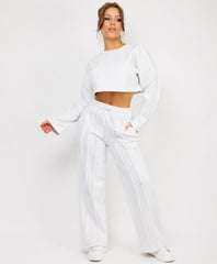 Zipped-Hooded-Loungewear-Set-Marl-Grey-2