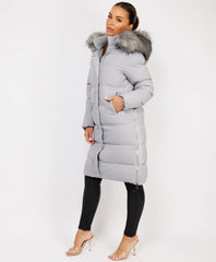 Grey-Premium-Faux-Fur-Tiered-Jacket-Coat-4