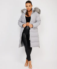 Grey-Premium-Faux-Fur-Tiered-Jacket-Coat-3