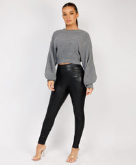 Oversized-Cropped-Knitted-Jumper-Grey-3