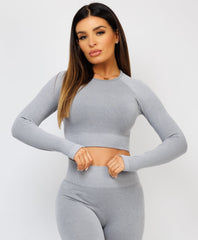 Grey-Ribbed-Asymmetric-Hem-Loungewear-Set9