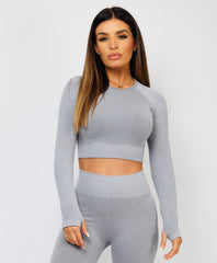 Grey-Ribbed-Asymmetric-Hem-Loungewear-Set7