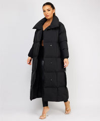 Longline-Duvet-Puffer-Coat-Black-4