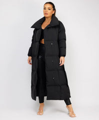 Longline-Duvet-Puffer-Coat-Black-3