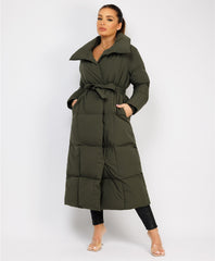 Longline-Duvet-Puffer-Coat-Biege-1