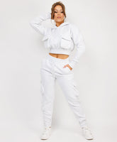 Zipped-Hooded-Loungewear-Set-Marl-Grey-3