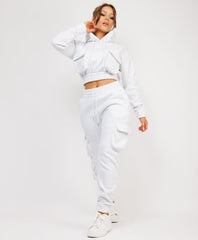 Zipped-Hooded-Loungewear-Set-Marl-Grey-1