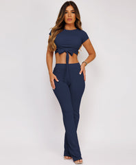 Navy-Flare-Trousers-Tie-Up-Crop-Top-Loungewear-Set-2