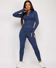 Long-Sleeve-Sport-Jacket-Tight-Leggings-Navy-2