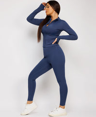 Long-Sleeve-Sport-Jacket-Tight-Leggings-Navy-3