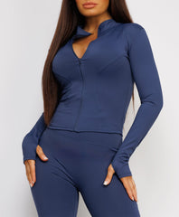 Long-Sleeve-Sport-Jacket-Flare-Leggings-Navy-4