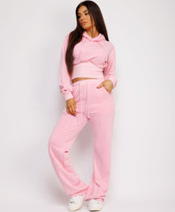 Acid-Wash-Ribbed-High-Hem-Hoodie-Lined-Straight-Joggers-Charcoal-Baby Pink-2