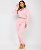 Zipped-Hooded-Loungewear-Set-Pink-3
