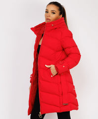 Longline-Duvet-Puffer-Coat-Biege-1